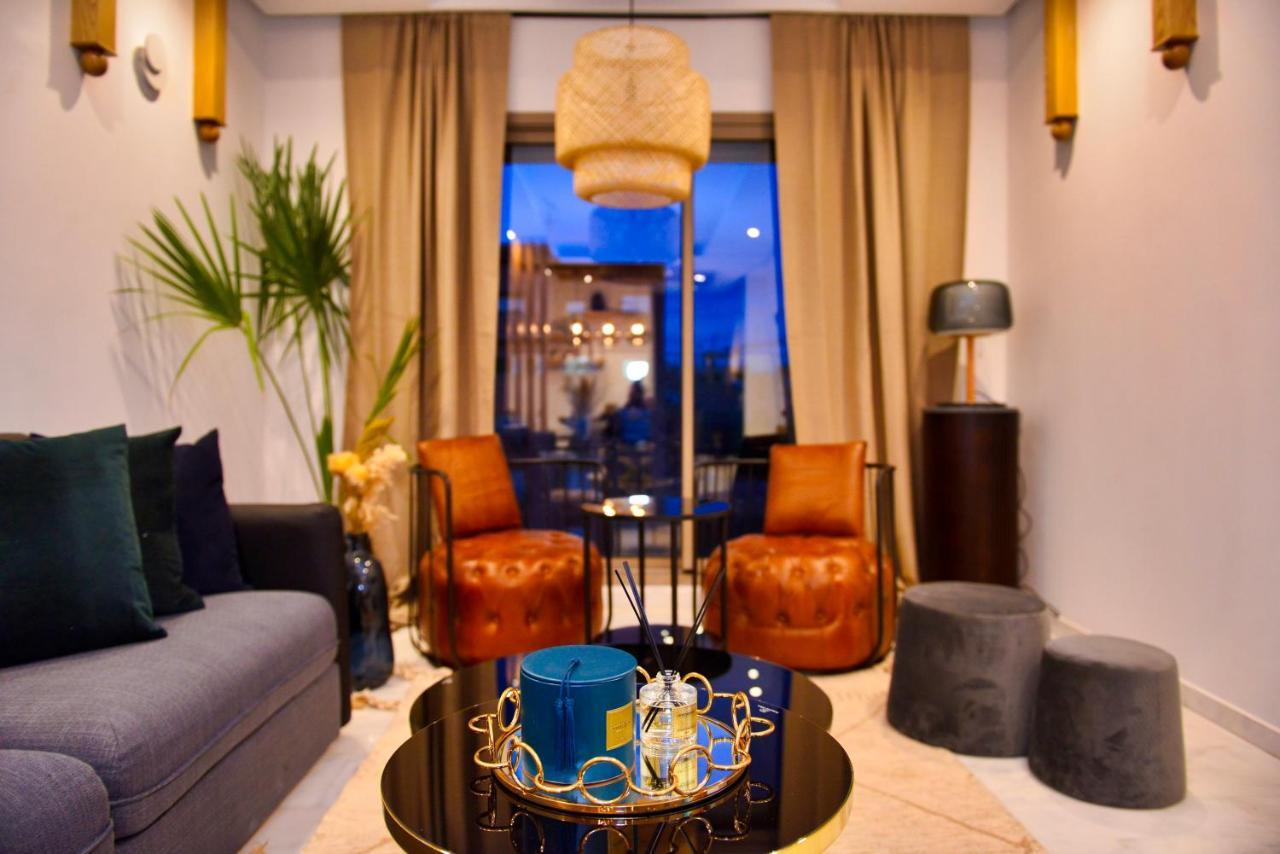 Appartement De Prestige Climatise A L'Hivernage 400M De La Gare 马拉喀什 外观 照片
