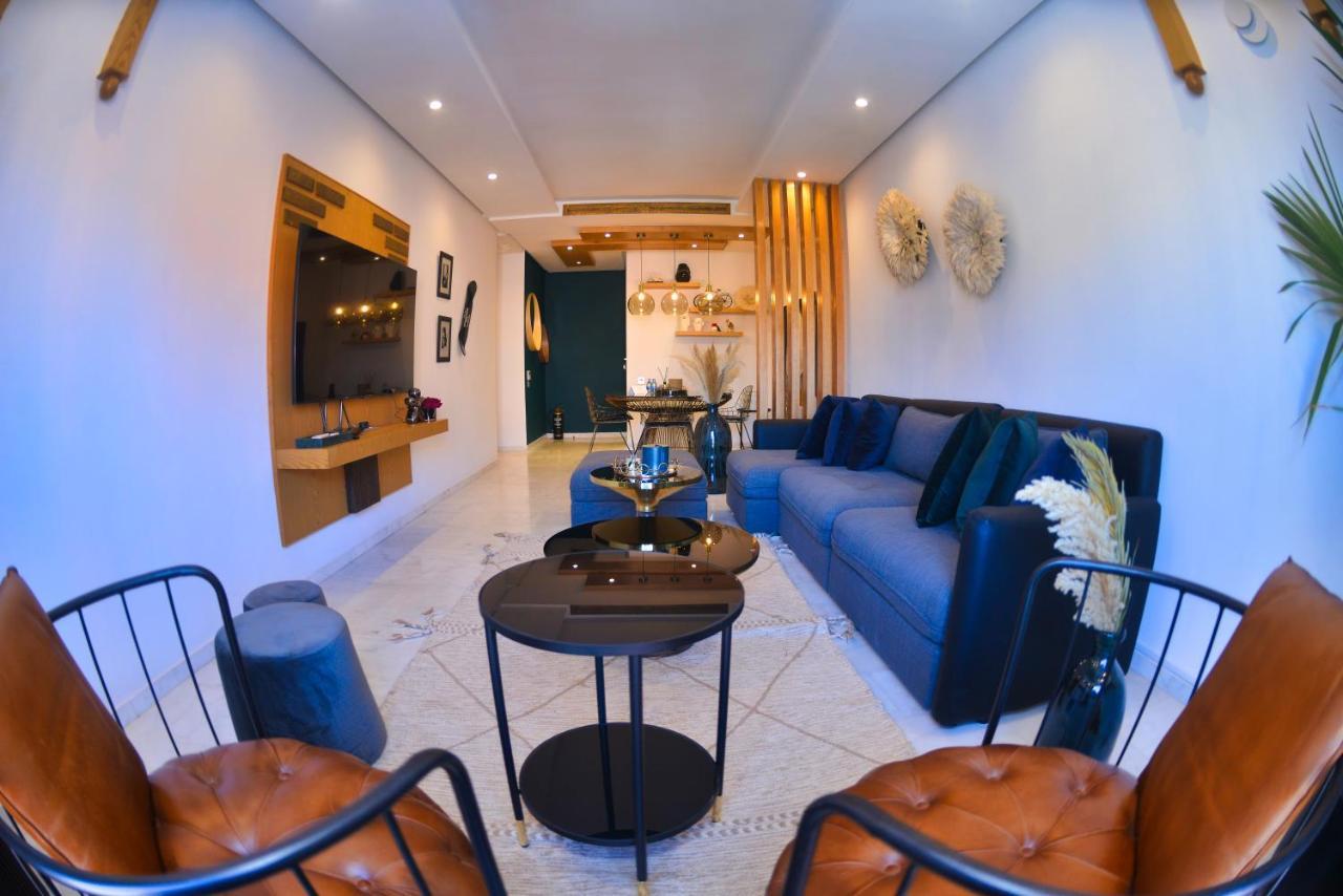 Appartement De Prestige Climatise A L'Hivernage 400M De La Gare 马拉喀什 外观 照片