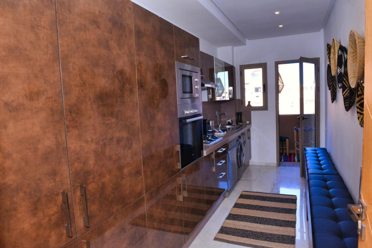 Appartement De Prestige Climatise A L'Hivernage 400M De La Gare 马拉喀什 外观 照片