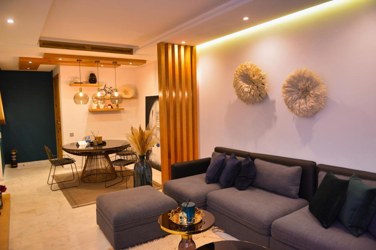 Appartement De Prestige Climatise A L'Hivernage 400M De La Gare 马拉喀什 外观 照片